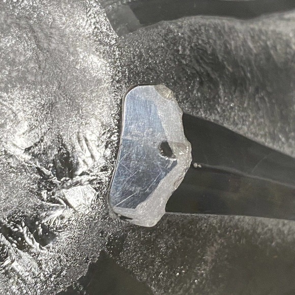 Vintage Heisey Glass Antarctic Etched Clear Bowl Four Toe Two Handle Rare 8.75" - Picture 9 of 10